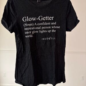 Next Level Apparel Black Inspirational Tee